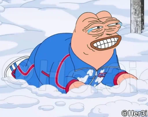 Стікер Telegram «Family Guy [ pepe 🐸 ] -» 🐸