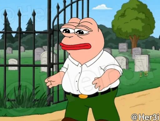 Family Guy [ pepe 🐸 ] - sticker 🐸