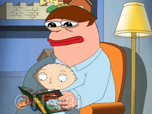 Family Guy [ pepe 🐸 ] -  sticker 🐸