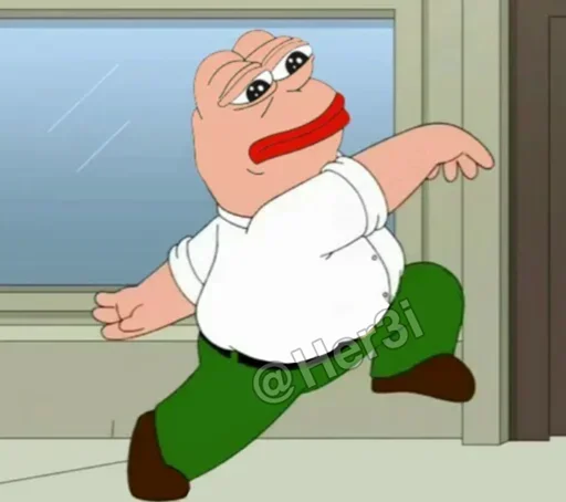 Telegram Sticker «Family Guy [ pepe 🐸 ] -» 🐸