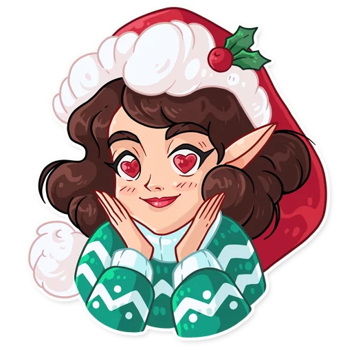 Стикер Telegram «Penelope the Elf» 😍