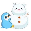 Снежок emoji ⛄