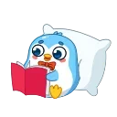 Telegram emoji Снежок