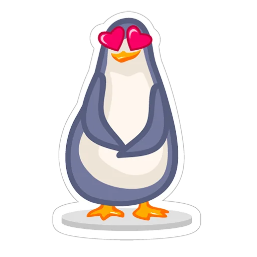 LE penguins UA stiker 😍