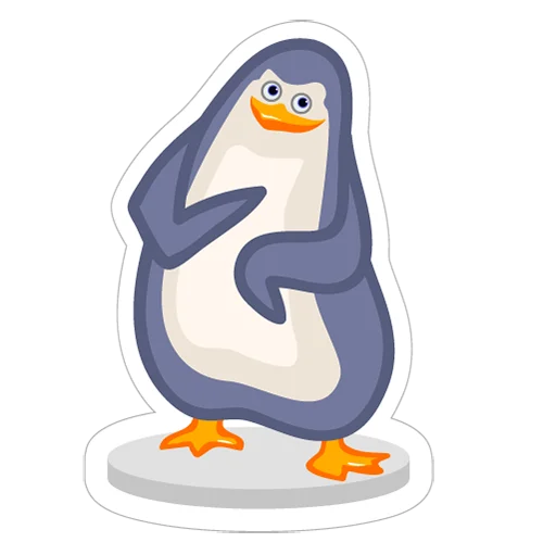 LE penguins UA sticker 🤗
