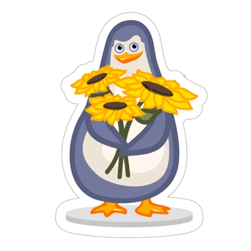 LE penguins UA sticker 🥳