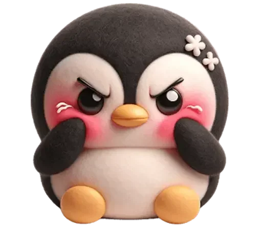 Penguins sticker 🤬