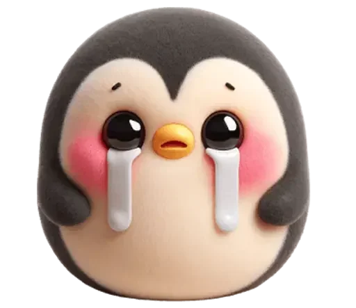 Penguins sticker 😭