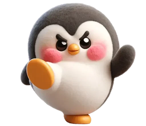 Penguins sticker 😤