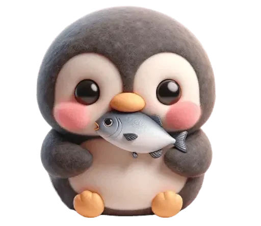 Penguins sticker 🐟