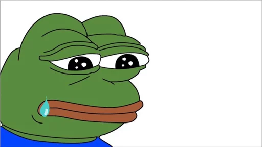 Pepe Crying? emoji 