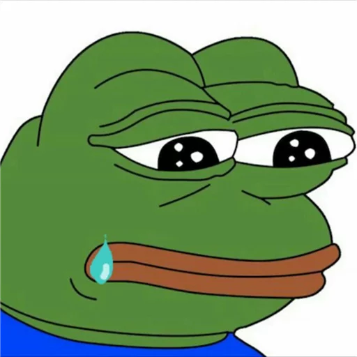 Эмодзи Pepe Crying? 