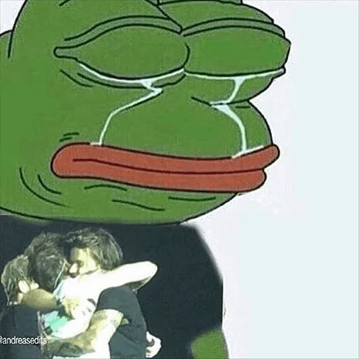 Pepe Crying? emoji 