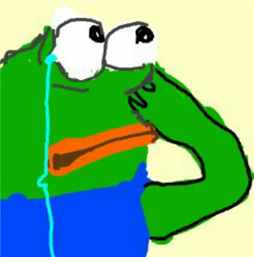 Стікер Pepe Crying? 😭