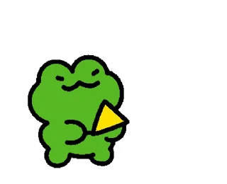 Стікер Pepe Cute Frog 💚