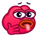 Эмодзи Pepe Emoji 🥵