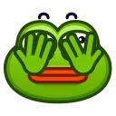 Эмодзи Pepe Emoji 🫣