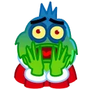 Pepe Grinch emoji 😨