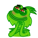 Pepe Grinch stiker 😊