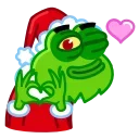 Эмодзи Pepe Grinch Emoji 😘