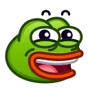 Эмодзи Pepe emoji  😁