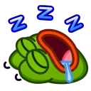 Эмодзи Pepe emoji 😴