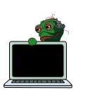 The Pepe AI stiker 📺