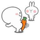 Bunny emoji 🍑