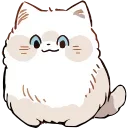 Емодзі Persian Cat 🐈