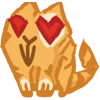 Емодзі Persik Spotty Emoji 😍