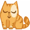 Емодзі Persik Spotty Emoji 😌