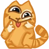 Емодзі Persik Spotty Emoji 😜