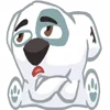Емодзі Persik Spotty Emoji 😐