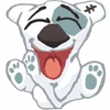 Эмодзи Persik Spotty Emoji 🤣