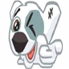 Емодзі Persik Spotty Emoji 😉
