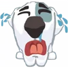 Емодзі Persik Spotty Emoji 😭