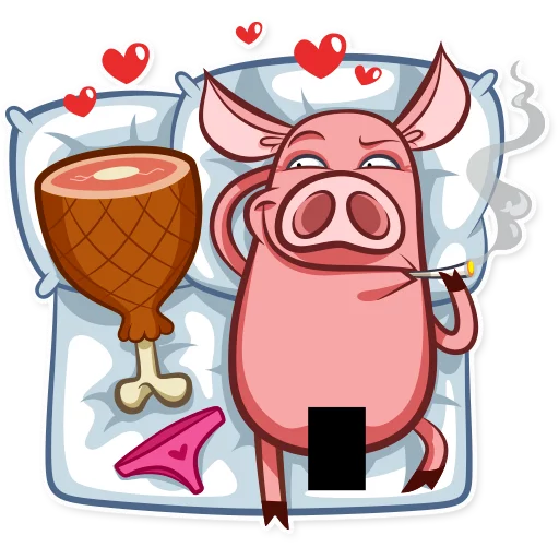 Pete The Pig stiker 💏