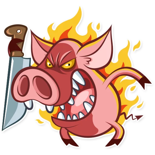 Pete The Pig stiker 😤