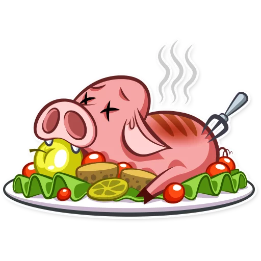 Pete The Pig stiker 🍽