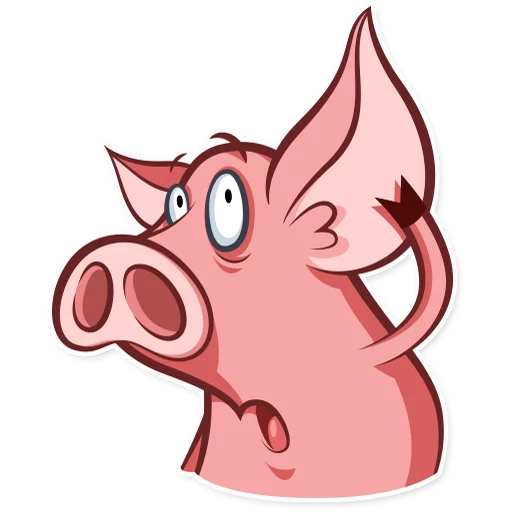 Стикер Pete The Pig 👂