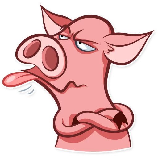 Эмодзи Pete The Pig 