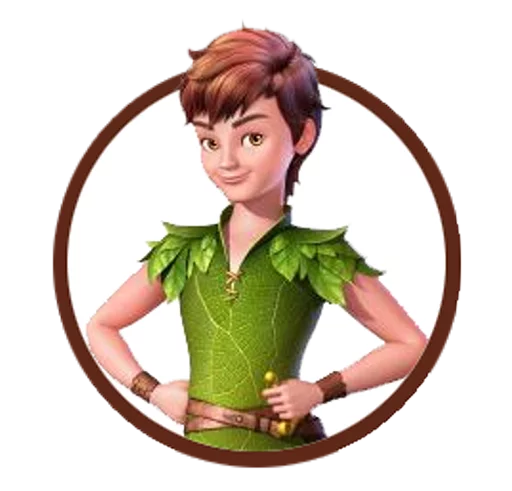 Стикер Telegram «Peter Pan» 🙂