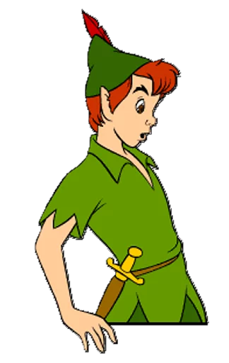 Емодзі Peter Pan 😳