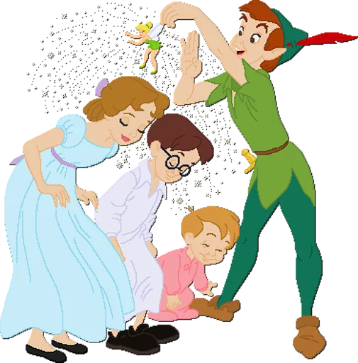 Peter Pan emoji 🎊