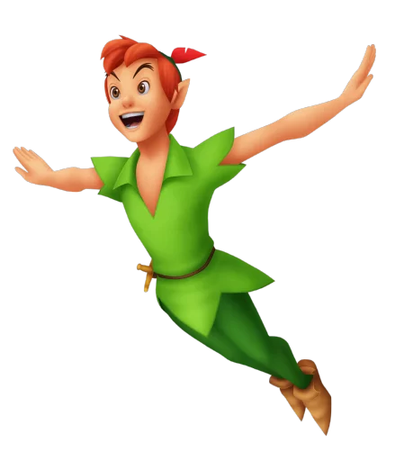 Эмодзи Peter Pan 🙂