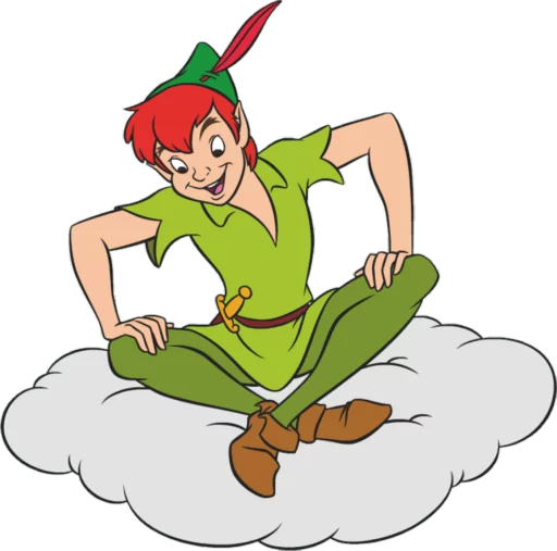 Стікер Telegram «Peter Pan» 😃