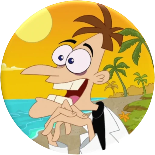 Стікер Telegram «Phineas and Ferb » 😄