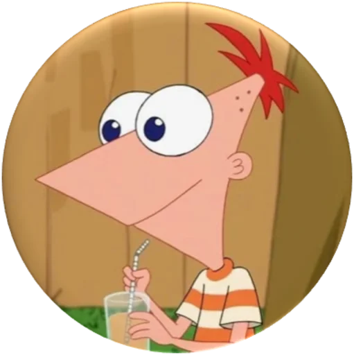 Стикер Telegram «Phineas and Ferb» 😎