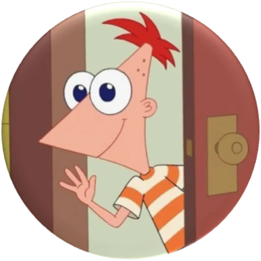 Стикер Telegram «Phineas and Ferb» 🤗