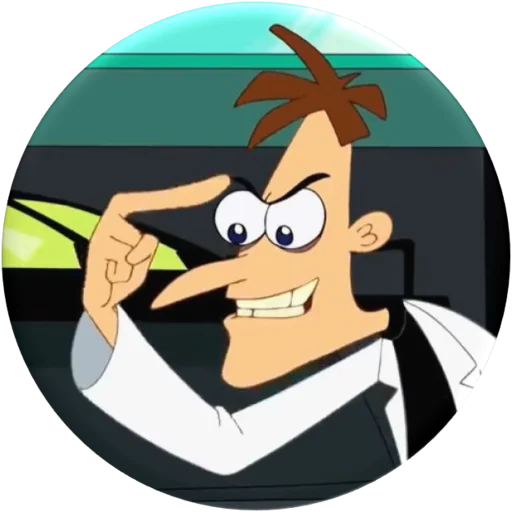 Стикер Telegram «Phineas and Ferb» 👋